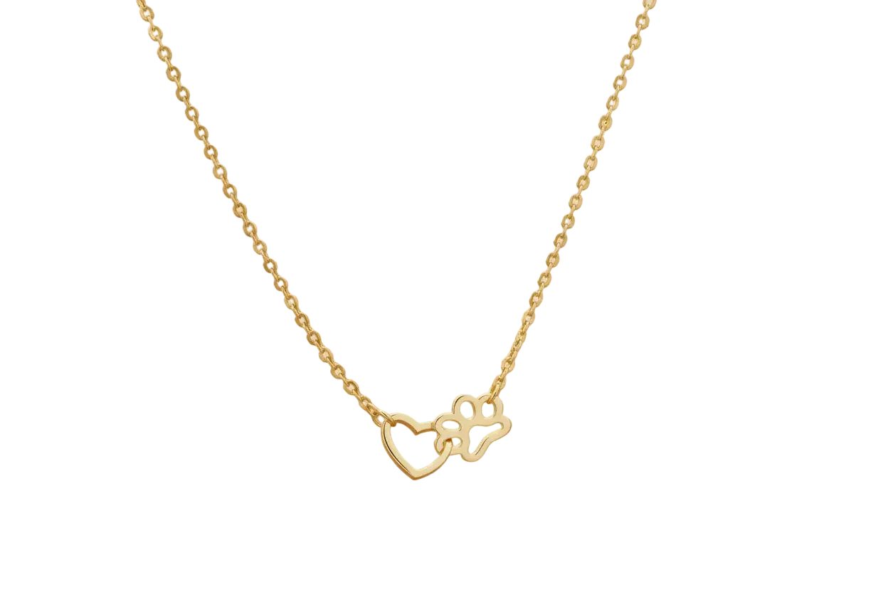 Kette Herz & Pfote - HUNDEHELD