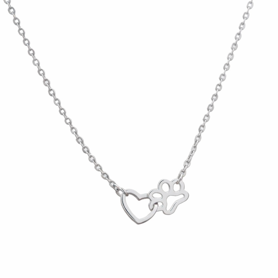 Kette Herz & Pfote HUNDEHELD