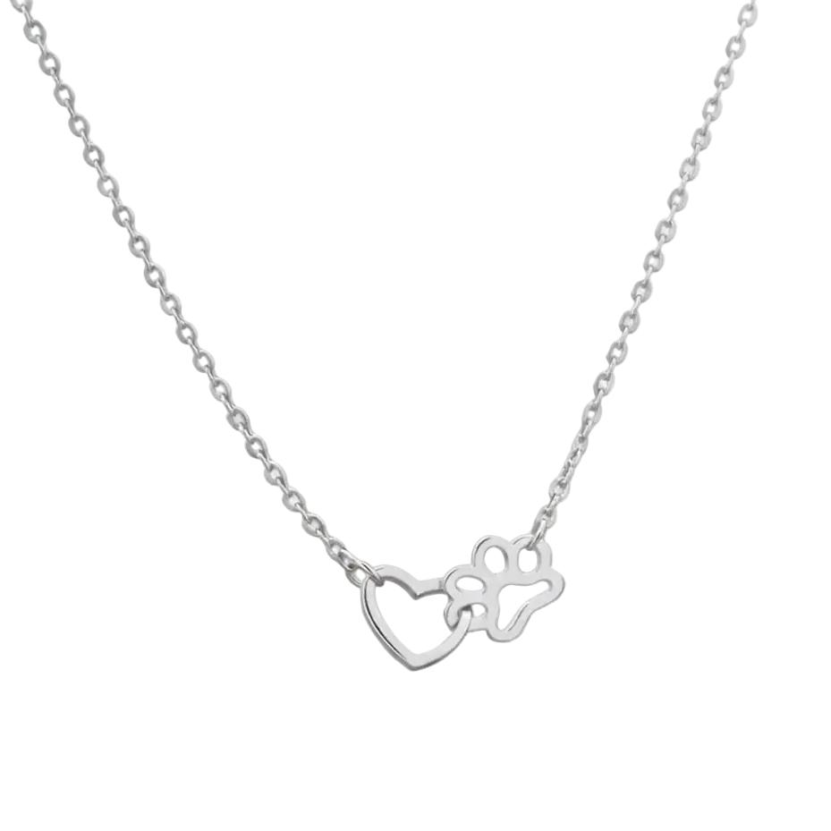 Kette Herz & Pfote - HUNDEHELD