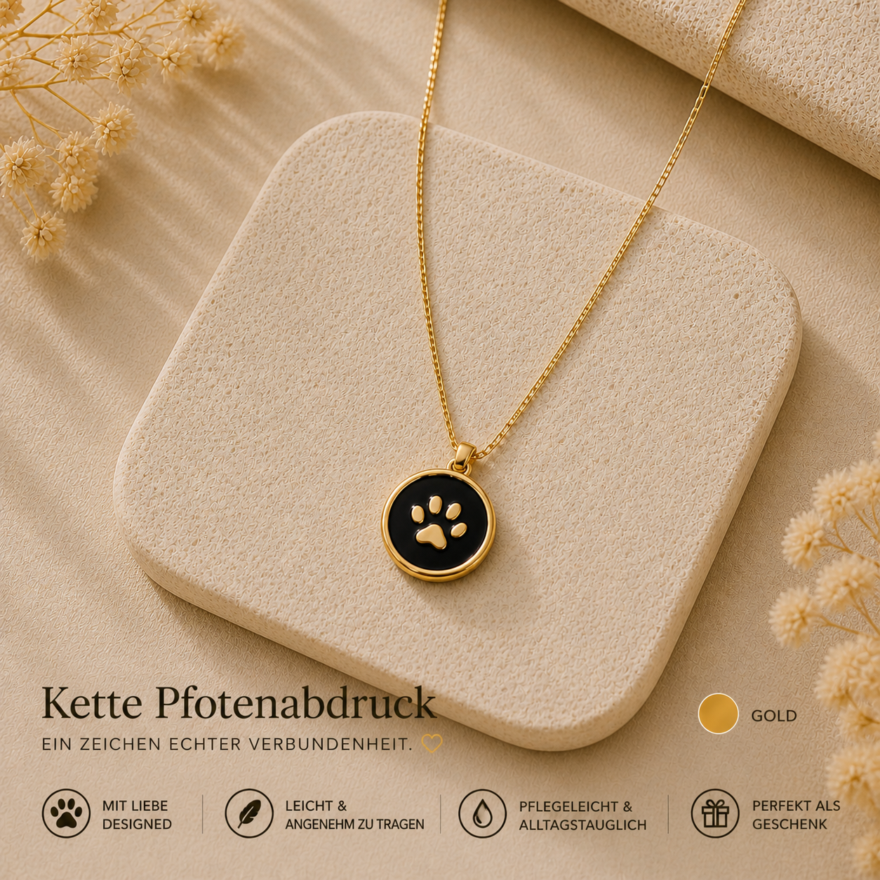 Hundepfote Kette HUNDEHELD