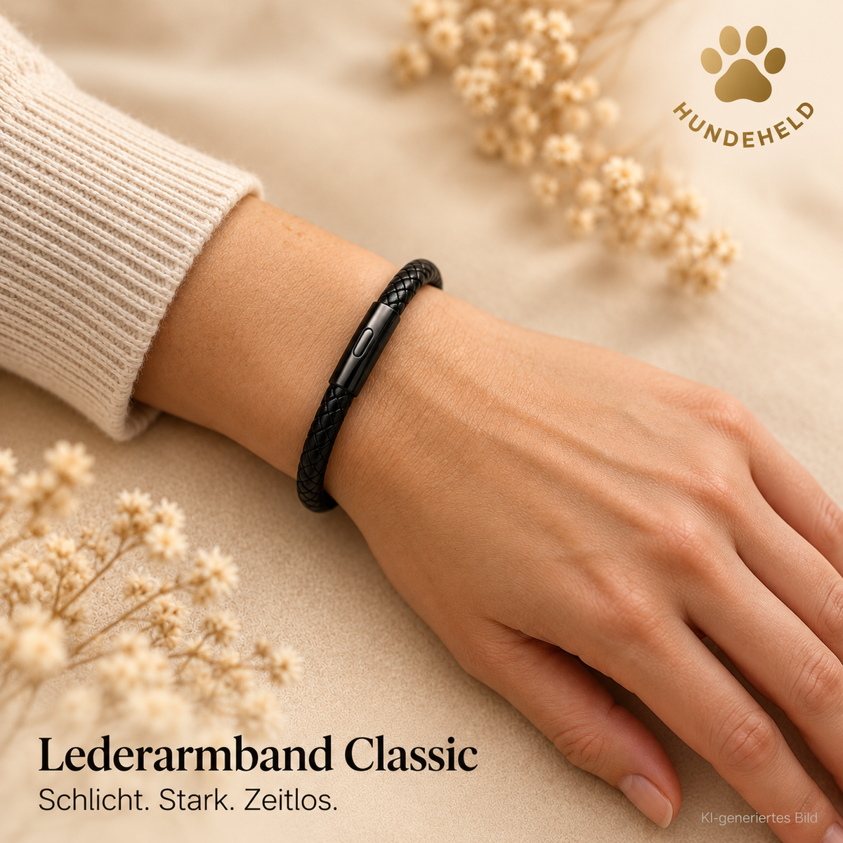Lederarmband Classic HUNDEHELD