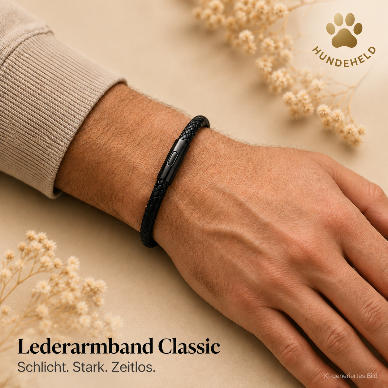 Lederarmband Classic HUNDEHELD