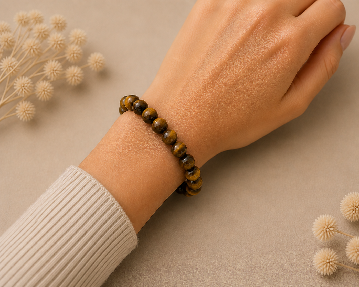 Natursteinarmband (PAPA) HUNDEHELD