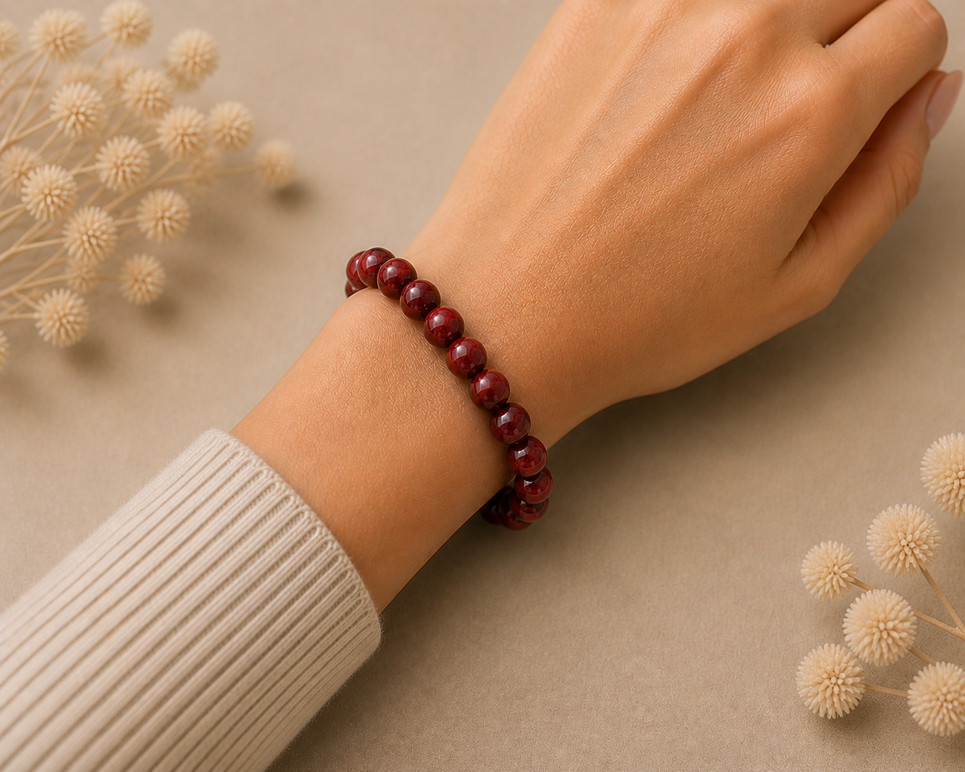 Natursteinarmband (PAPA) HUNDEHELD