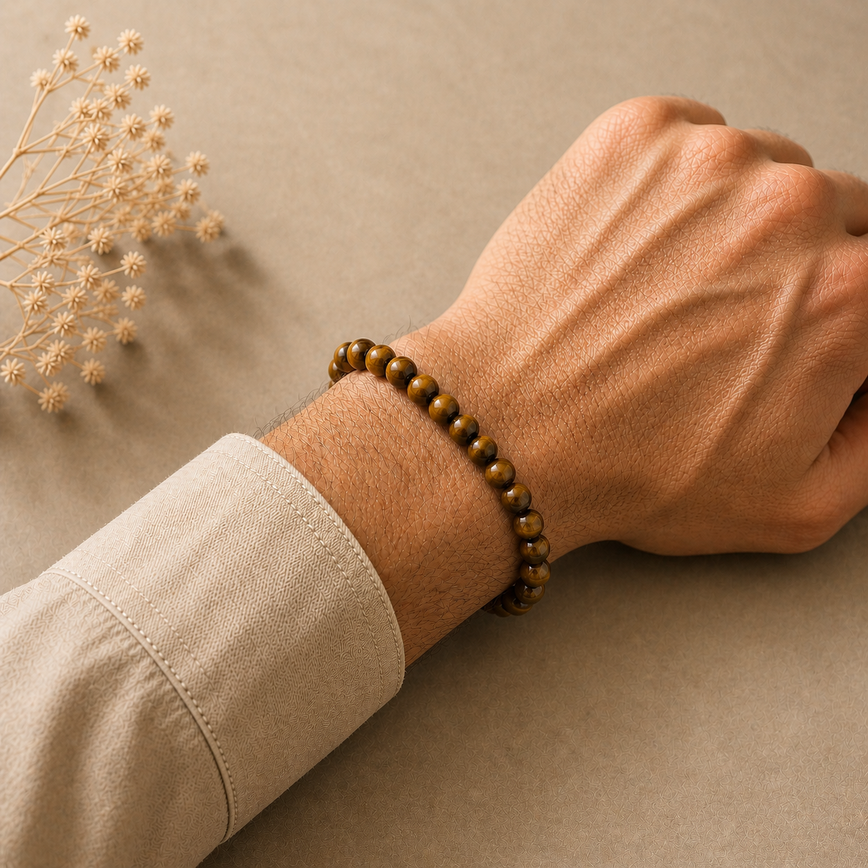 Natursteinarmband (PAPA) HUNDEHELD