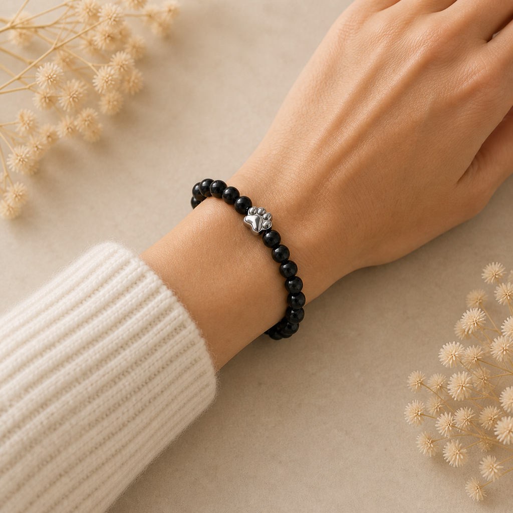Pfotenarmband schwarz HUNDEHELD