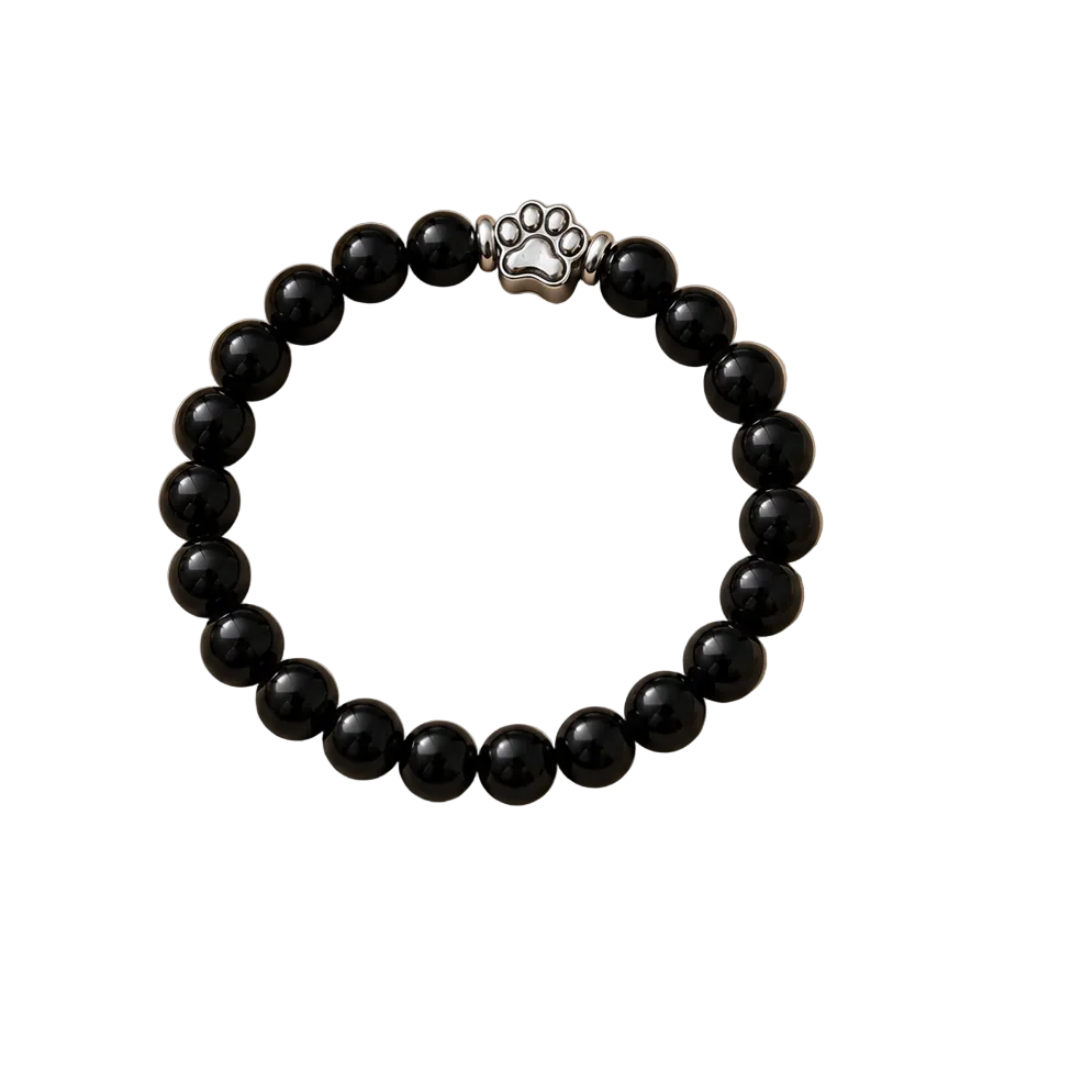 Premium Pfotenarmband Onyx HUNDEHELD