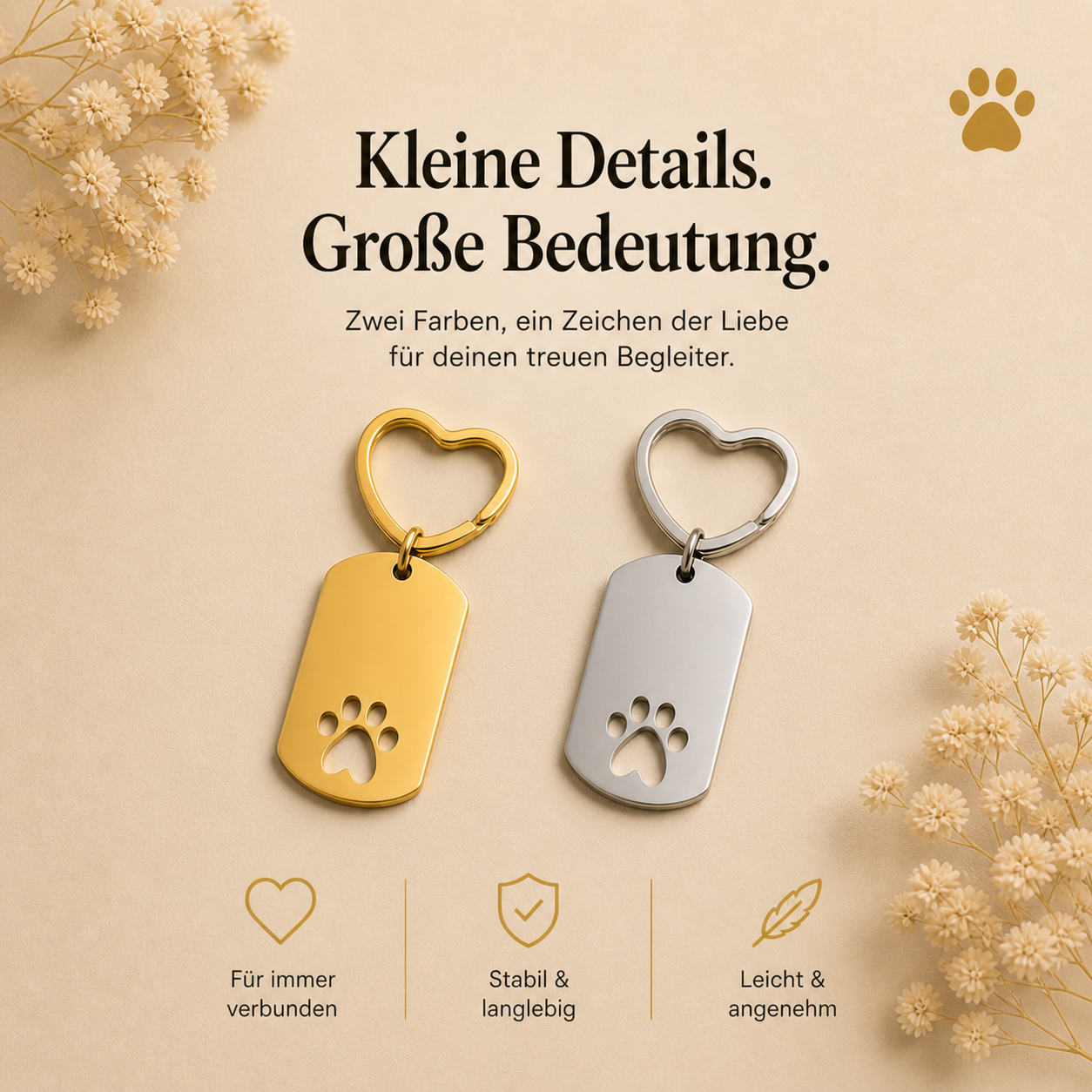 Schlüsselanhänger (PAPA) HUNDEHELD