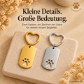Pfotenherz Schlüsselanhänger HUNDEHELD