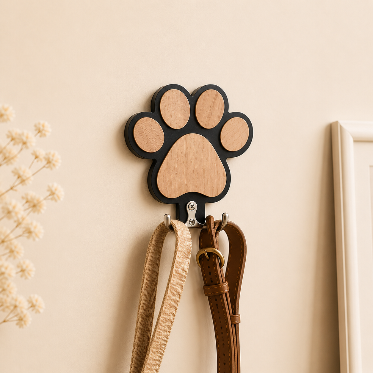 Wandhaken Pfote (PAPA) HUNDEHELD